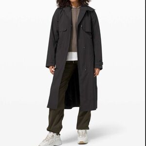 Black Long Trench Coat